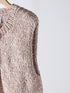 【 予約:10月中旬 】MIX HAND KNIT VEST /Y254-91117